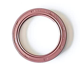 EAI Double Lip Oil Seal - 40x85x10mm FPM/FKM With Stainless Steel Spring, Viton Equivalent