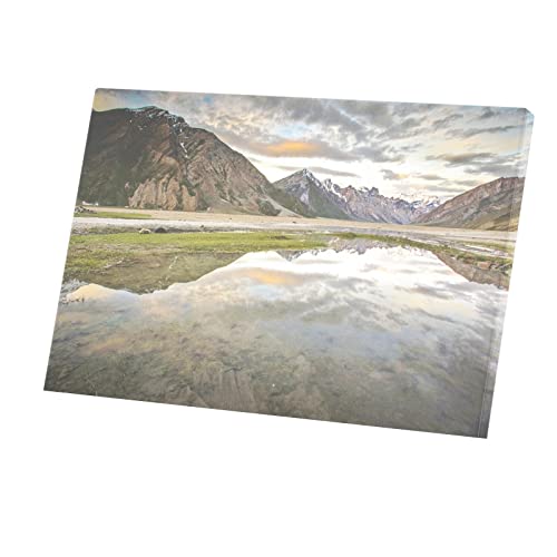 Montagnes de l'Inde Tableau Kashmir pour Salon Zen 45x30