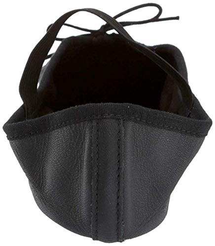 Leo Girls Ballet Russe Dance Shoe, Black, 8.5 Toddler3