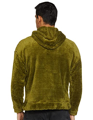 Image of Amazon Brand - INKAST Men's Cotton Rich Heavy Weight Hooded Sweatshirt (Regular Fit)