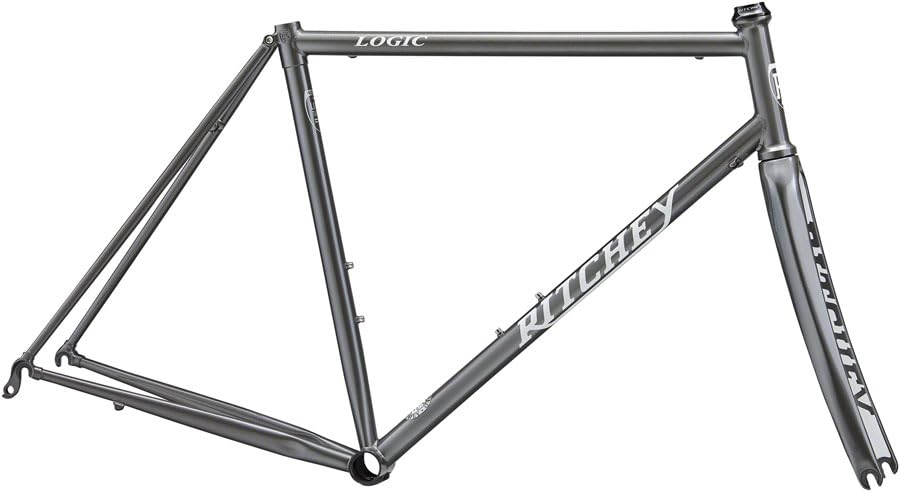 Ritchey Road Logic Frameset - 700c, Steel, Gray, 53cm