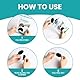 Promifun Moleskin Strips with Adhesive Blister Prevention Pads Mole Skin Tape Stickers for Feet Heel Shoes Padding,24 Sheets of 4 Shapes，Black