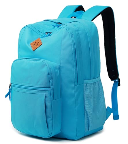 Image of abshoo Classical Basic Womens Travel Backpack For College Men Water Resistant Bookbag (PowDerBlue)