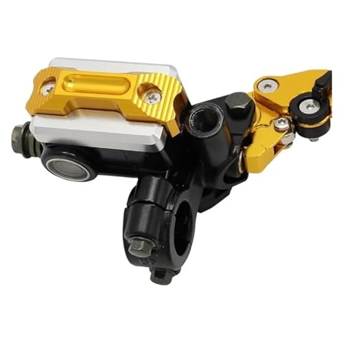 Maneta de freno universal para motocicleta de 22mm con cilindro maestro y palanca de embrague 7