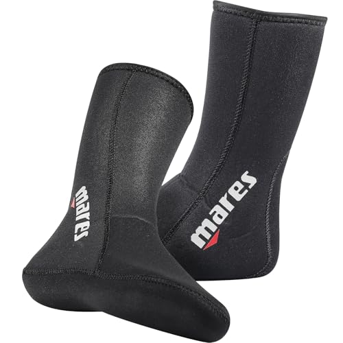 Mares Unisex Classic 3MM Neoprene Scuba Diving Socks, Large