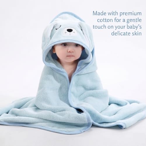 Image of Safe-O-Kid Baby Bath Essentials Kit | 1 Baby Bath Cushion, 1 Hooded Bath Towel, 1 Adjustable Shampoo Shower Cap & Foldable Baby Wash Basin | Newborn & Infant Bath Care Combo - Assorted