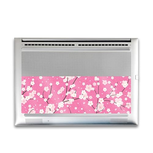 Image of Glossy Glitter Gaming Skin Compatible with HP Envy x360 16 inch (2023) - Sakura Pink - Premium 3M Vinyl Protective Wrap Decal Cover - Easy to Apply | Crafted in The USA by MightySkins