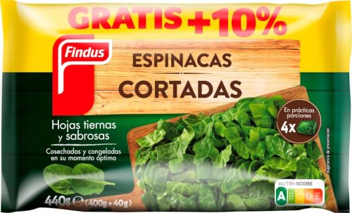Espinacas cortadas 400 g (congeladas)
