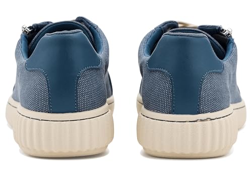 Image of Clarks Women's Caroline Echo Canvas Side Zip Fashion Sneaker