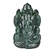 gemhub Beautiful Approximately 940.50 Carat Green Jade Gemstone Lord Ganesha Statue Lucky for Life, Career, Fortune and Love DE-255