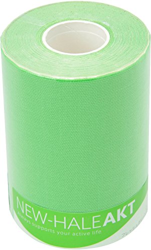 New-HALE テーピングテープ ロールタイプ ひじ ひざ 関節 筋肉 サポート AKT Colors フレッシュグリーン  761529