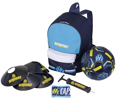 OLYMPIQUE DE MARSEILLE Football Kit Supporter Om Ballon Sac Brassard Pompe - Collection Officielle