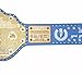 AA Tentaclus Nessa New Custom Ric Flair Big Gold Championship belt - Ric Flair World Heavyweight Big Gold Wrestling Replica Title Championship Belt 2mm