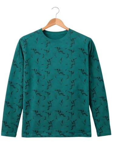 Image of RodZen Oversized | Loose Fit |Full Sleeves Cotton Loopnet Round Neck T-Shirt for Womens /Girls