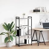 Design à plusieurs niveaux pour l'organisation : le design innovant des étagères à plusieurs niveaux crée suffisamment d'espace pour présenter vos livres préférés, étagères de livres et objets de décoration. Les marches astucieusement disposées permettent une utilisation polyvalente et une organisation facile.