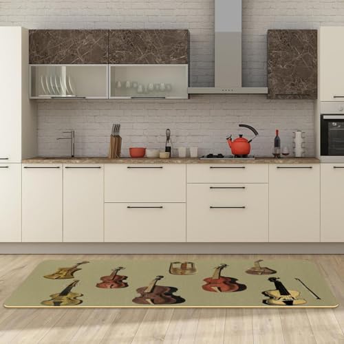 Tapis de cuisine absorbant pour sécuriser et décorer votre sol - 3