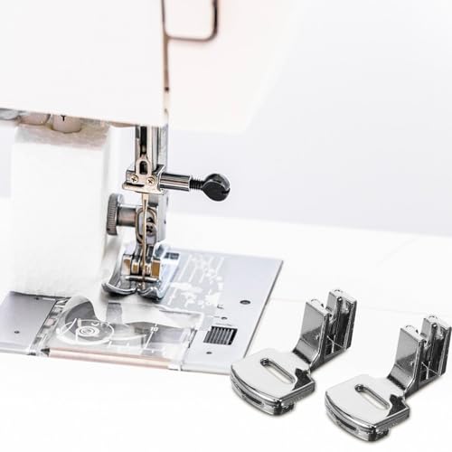 Juego de 4 Pies Prensatelas Metálicos para Máquina de Coser miniatura 6