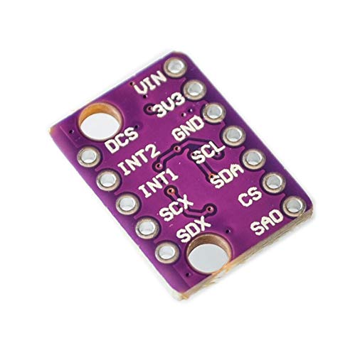 GY-LSM6DS3 LSM6DS3 Accelerometer Gyro Embedded Digital Temperature Sensor Module SPI IIC I2C Interface Module 8kb FIFO Buffer 5V
