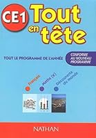 TOUT EN TETE CE1 2091846619 Book Cover