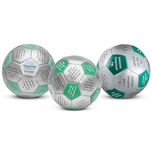Image of Trainers Warehouse 6 inch Thumball Collection, 32 Prompts for Conversation, Team Building, Relationship and Training