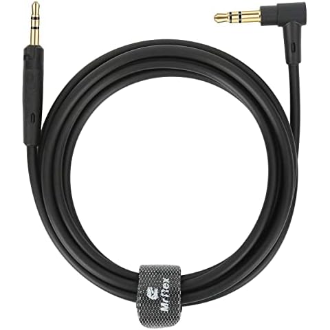 Mr Rex 8ft 3.5mm to 2.5mm Audio Aux Replacement Cable 90 Degree Right Cord for Bose QuietComfort QC35ii QC35 QC25 Noise Cancelling Headphones, JBL AKG Cover