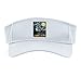 Van Gogh Starry Night Cool Art Team Youth Boys Soccer Player Sport Sun Visor, Adult, One Size, White