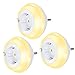Produktbild emotionlite Nachtlicht Steckdose mit Dämmerungssensor, LED Nachtlampe Kinder Schützen Steckdose Orientierungslicht Helligkeitssensor,Auto/ON/OFF mit Lichtsensor WarmWeiß 2700K (3 Stück)