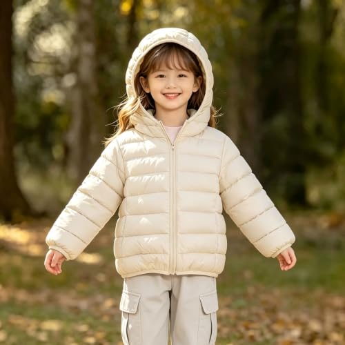 Kids Winter Jacket Szie 7-8 Toddler Boys Girls Lightweight Puffer Coat - image 7