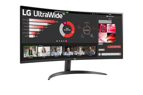 Image of LG 34WR50QK-B 34' 50-60 Hz Wide Quad HD Monitor
