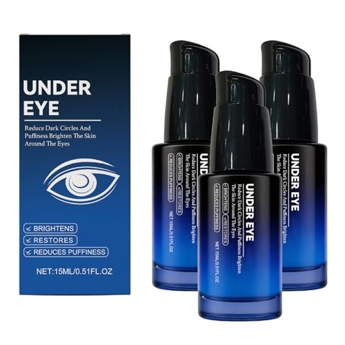 Sérum yeux homme QPJUVC pour éliminer les cernes et poches tenaces