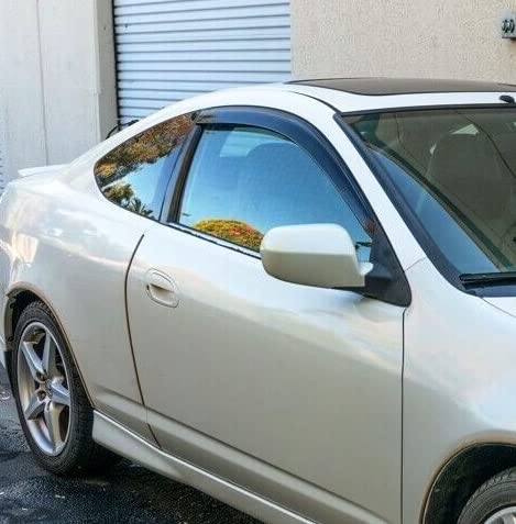 Vxmotor For 2002-2006 Acura Rsx 2Dr Coupe / Side Window Visors Integra Dc5 Rain Guard Jdm 2Pcs #TOP2