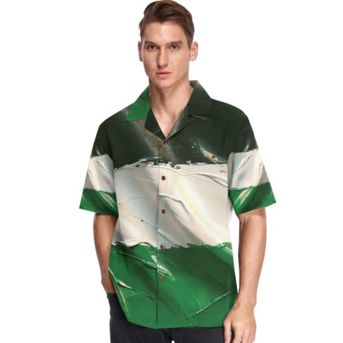 Chemise hawaïenne drapeau Palestine pour homme GuoChe