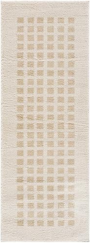 BoutiqueRugs Tapete Pasillo 2'7" x 7'3" Beige miniatura 1