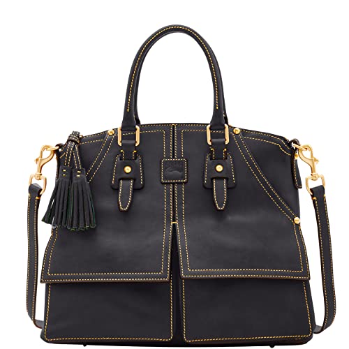 Dooney & Bourke Handbag, Florentine Clayton Satchel - Black