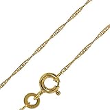 Der langlebige Echt-Schmuck bezaubert mit zeitloser Eleganz. Das schicke Design macht die Gold Kette stets zum dezenten Blickfang: bei festlichen Anlässen wie auch zu legeren Looks