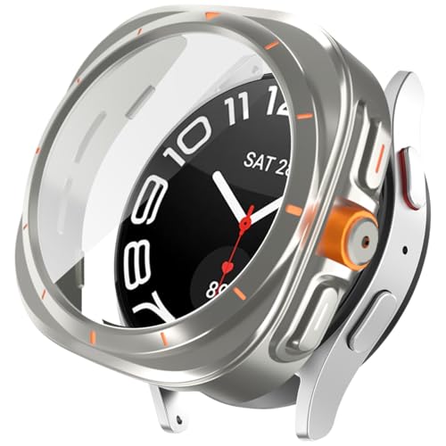 Coque Samsung Galaxy Watch 6 40mm Miimall avec protection d'écran PC rigide antichoc