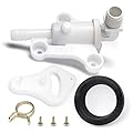34100 Toilet Water Assembly Valve Kit Compatible with Thetford Aqua-Magic RV Camper Toilets Style Lite and Style Plus Parts
