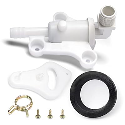 34100 Toilet Water Assembly Valve Kit Compatible with Thetford Aqua-Magic RV Camper Toilets Style Lite and Style Plus Parts