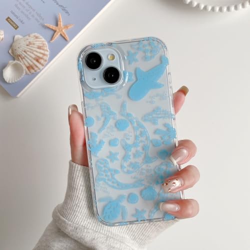 Coque iPhone 15 fine antichoc protégeant l'appareil photo des chutes