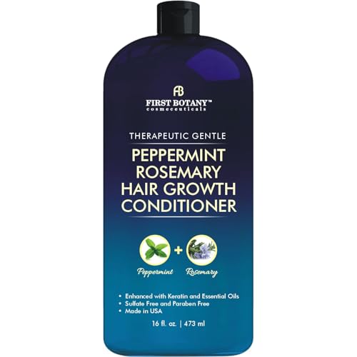 Peppermint Rosemary Hair Regrowth Conditioner 16oz