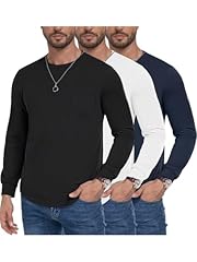 3 Pack-black,white,navy Blue