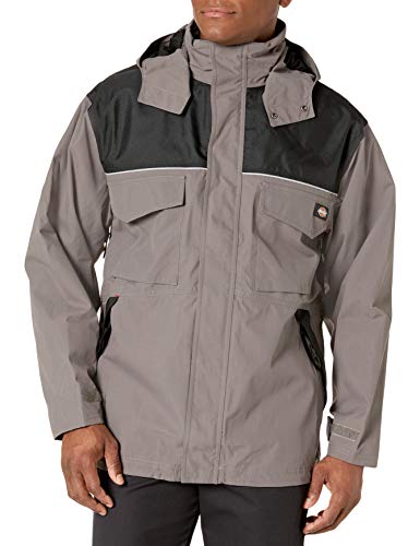 Dickies Men's Pro Jasper Extreme Coat, Gravel Gray, L