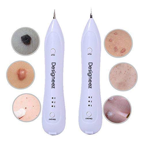 Electric Freckle Skin Mole Dark Spot Remover Pen Skin Tag Remover Dark Spot Wart Speckle Tattoo Removal Pen Multi-Speed Adjustable Skin Care Instrument