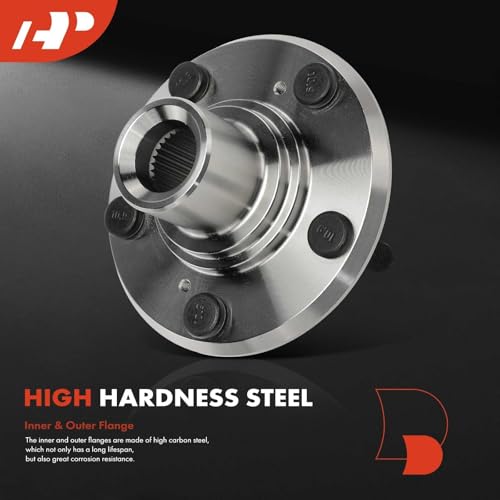 A-Premium Front Wheel Bearing and Wheel Hub Kit with 5-Lug Compatible with Honda Odyssey 2005 2006 2007 2008 2009 2010 by A-premium - Image 3