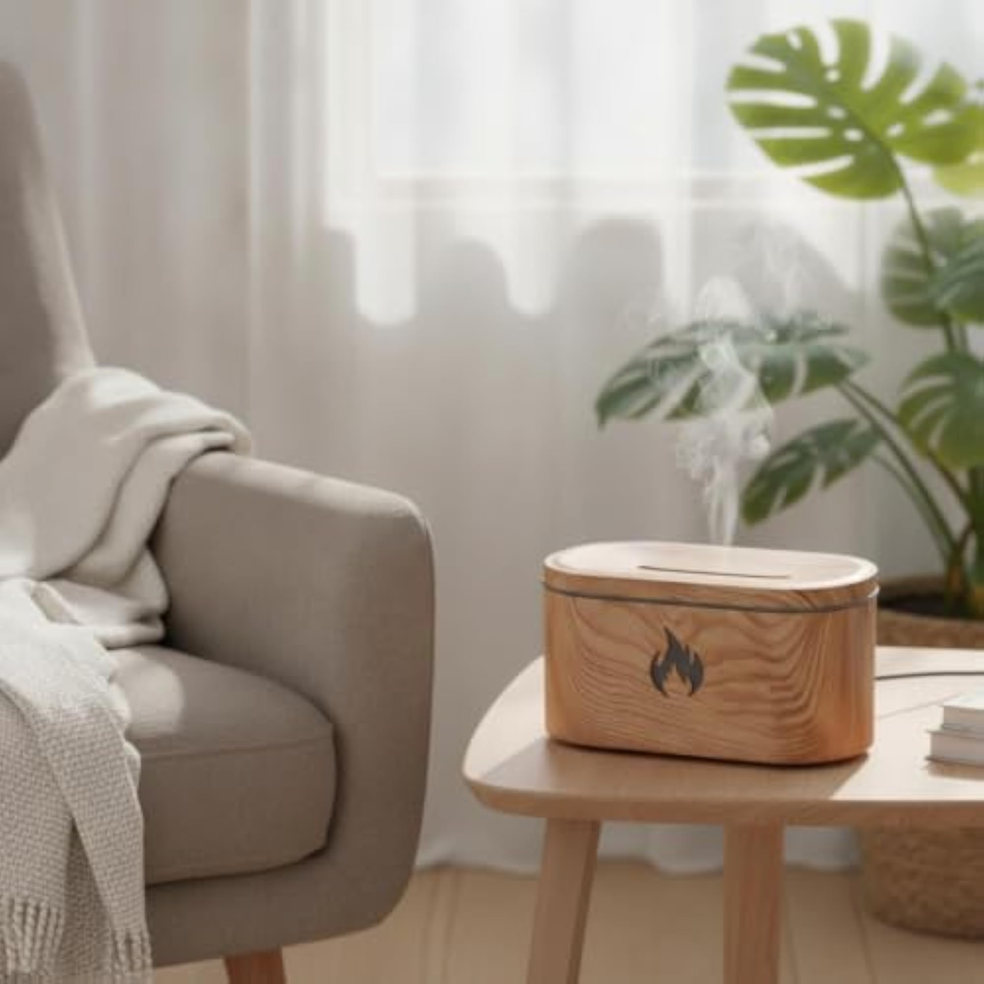 Essential Oil Scent Disperser with Portable Humidifier