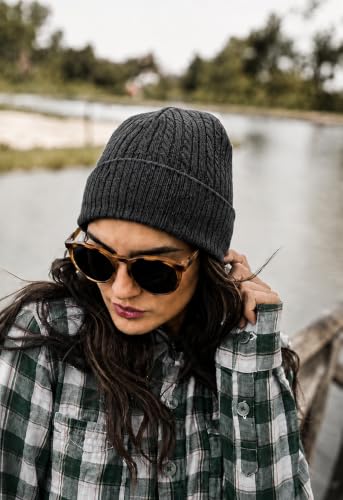 Image of Winter Cap for Men & Women Stylish, Beanie Cap, Woolen Cap for Man & Woman with Fur Inside, Round Shaped