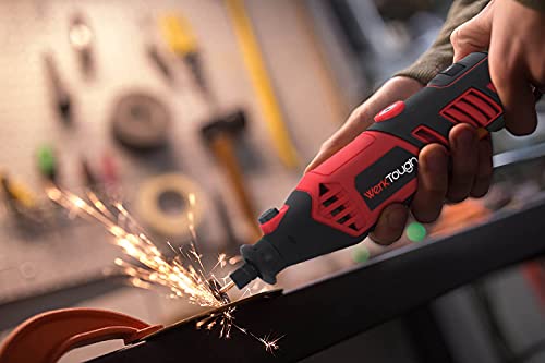 Werktough Rotary Tool Accessories Maxi Kit 372pcs All Round Versatile Accessories for Rotary Tool Working In Well Organized Deluxe Tool Case - Image 7