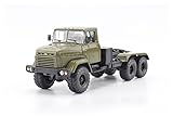 Vorgebautes Modell für Modimio Sowjetischer Traktor für KRAZ-6446 Ukrainische Streitkräfte 1:43 Panzer Vorgebautes Modell