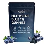 Healthyoa Methylene Blue 1% Gummies - 30PCS, Methylene Blue Gummies Supplement, Joint Comfort and Full Body VitalityNatural Ingredients, Suitable for All Ages (1 Pack)
