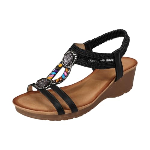 Sandalias ortopédicas con brillo para caminar sin dolor y con estilo este verano